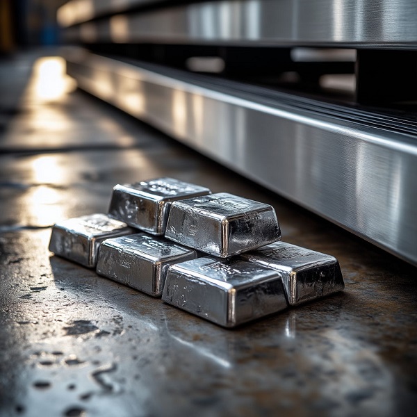 Платина в слитках
