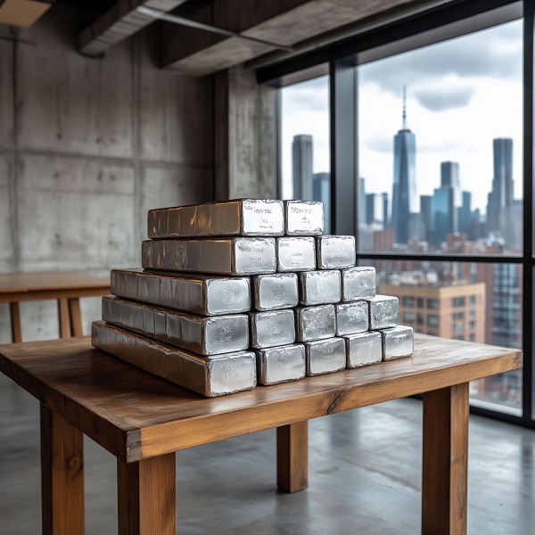 Цинк в чушках