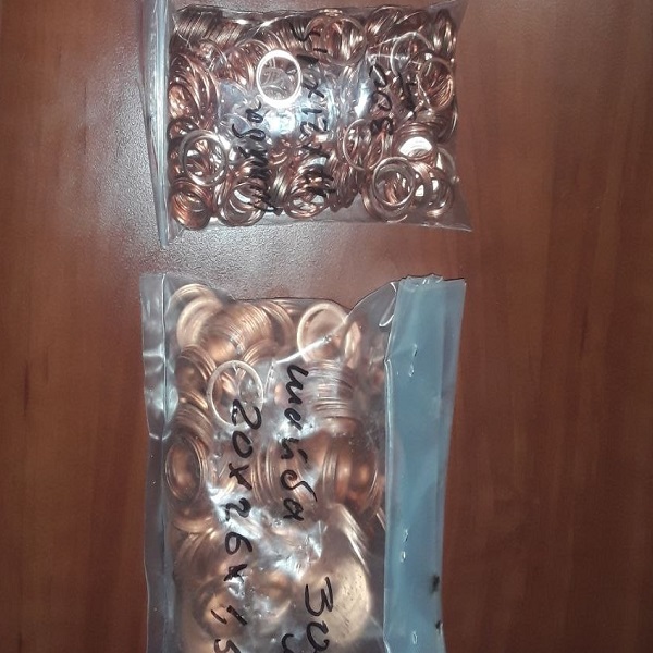Прокладка медная G 3/4 М1 ГОСТ 23358–87